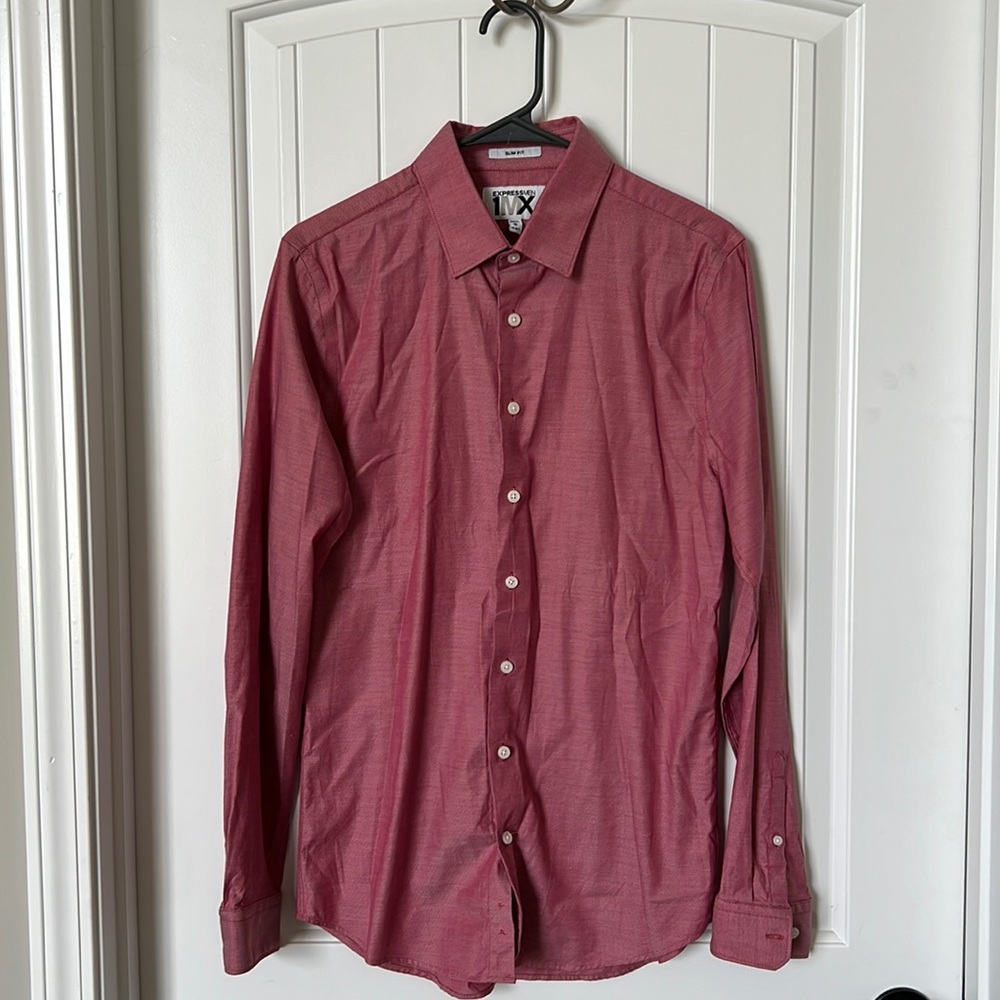 Express Mens SlimFit button down